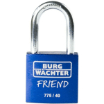 BURG WÄCHTER 39441 CADENAS 40.00 MM FERMETURE DIFFÉRENTE BLEU AVEC SERRURE À CLÉ C304442