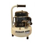 COMPRESSEUR D'AIR SILENCIEUX 9L 340W SONAIR 3000 - WERTHER