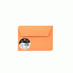 LOT DE 4 - PAQUET DE 20 ENVELOPPES POLLEN 114X162MM 120G/M2 - CLÉMENTINE
