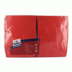 SERVIETTE JETABLE 2 PLIS LOTUS COQUELICOT 29 X 39 CM (VENDU PAR 300)