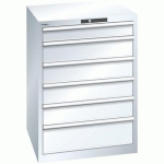 ARMOIRE BLANC PUR 717X725X1000 AVEC 6 TIR. 200KG - LISTA