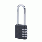 CADENAS À CODE COMPACT 04 À ANSE EN ACIER NICKELÉ 70 MM FTH THIRARD