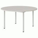 TABLE MALIBU Ø 120 T4 4P STRA ABS BLC SEL W911/BLC 9016