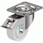 BLICKLE - ROULETTE PIVOTANTE À FREIN Ø 80MM BANDAGE POLYAMIDE PA 6.6 150KG - LEX-PO 80KAD-FI