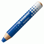LOT DE 5 - CRAYON MARQUEUR EFFAÇABLE À SEC STABILO MARKDRY BLEU