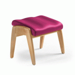 REPOSE JAMBES ERGONOMIQUE GRAND LARGE CRP - FUCHSIA