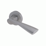 BÉQUILLE DOUBLE SUR ROSACE MASSIVE INOX 4002 - HERACLES - B-INOX-BM02