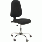 CHAISE SOCOVOS BASE CHROMÉ - NOIR - PIQUERAS Y CRESPO