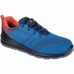 CHAUSSURE DE SÉCURITÉ BASSE AIRE S1P FT25 BLEU/ORANGE 47 - PORTWEST