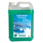 DÉSINFECTANT MULTI-SURFACES ANIOS SURFANIOS PREMIUM 5 L, LOT DE 2