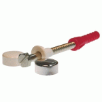 JEU DE FIXATIONS AVEC CABOCHONS POUR BIDET ET WC RAM