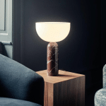 NEW WORKS KIZU LARGE LAMPE À POSER ROSSO LEVANTO