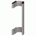 POIGNÉE DE TIRAGE EXTÉRIEUR LAQUÉ BLANC RAL9010 - LA CROISEE DS - DS7247-036