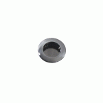 POIGNÉE À ENCASTRER RONDE DIAMÈTRE 40MM ZAMAK CHROMÉ MATE - CADAP - P0035/37S