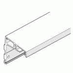 PROFILS ÉQUERRE POUR RAIL DE COULISSAGE FRONTSLIDE 60 - 1 VOIE - 6M HAWA