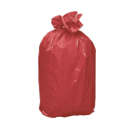 SACS POUBELLE DÉCHETS LOURDS ROUGES 110 L, LOT DE 200