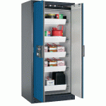 ARMOIRE SÉCURITÉ Q-CLASSIC-90 Q90.195.090 GRIS/BLEU - MANUTAN COLLECTIVITÉS