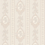 BRICOFLOR - PAPIER PEINT FLEURI VINTAGE POUR CHAMBRE | PAPIER PEINT BAROQUE CRÈME À MOTIFS | TAPISSERIE BEIGE IDÉALE POUR SALON ET COULOIR - 10,05 X