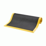 TAPIS CUSHION FLEX® 101CM X 202CM NOIR/JAUNE - NOTRAX