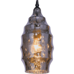 LAMPE SUSPENSION PLAFONNIER VINTAGE FILAMENT SALON LAMPE SUSPENDUE EN VERRE FUMÉE DANS UN ENSEMBLE COMPRENANT DES AMPOULES LED