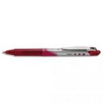 PILOT STYLO ROLLER POINTE MÉTAL RÉTRACTABLE 0,7 MM ENCRE LIQUIDE ROUGE V-BALL RT 07