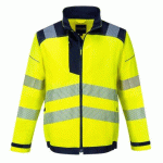 PORTWEST T500 VESTE HV PW3 JAUNE/MARINE - TAILLE XXXL