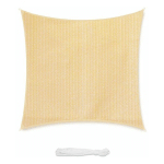 SEKEY - VOILE D'OMBRAGE HDPE PERMÉABLE 3×3M, BEIGE