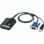 ADAPTATEUR CONSOLE KVM VGA/USB SUR PC PORTABLE ATEN - ATEN
