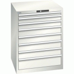 ARMOIRE BLANC GRIS 717X725X850 AVEC 8 TIR. 200KG - LISTA