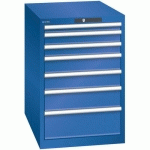 ARMOIRE BLEU SÉCU. 564X725X850 AVEC 7 TIR. 75KG _ 14.404.100 - LISTA
