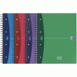 CAHIER EUROPEANBOOK SPIRALE 245X298 240P 90G QUADRILLÉ 5/5 - OXFORD