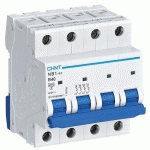 DISJONCTEUR MINIATURE 4P 40A B 6KA - CHINT