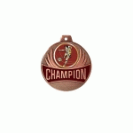MÉDAILLE FOOT - CHAMPION - 50MM