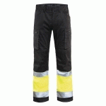 PANTALON ARTISAN STRETCH HAUTE-VISIBILITÉ TAILLE 48C - BLAKLADER