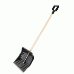 PELLE À NEIGE EN PLASTIQUE AVEC MANCHE EN BOIS LARGEUR : 465 CM