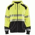 SWEAT ZIPPÉ À CAPUCHE HAUTE-VISIBILITÉ TAILLE M - BLAKLADER