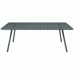 TABLE 207X100 LUXEMBOURG GRIS ORAGE