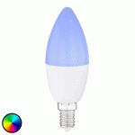 GLOBO AMPOULE BOUGIE LED E14, 4,5 W TUYA-SMART RGBW CCT