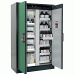 ARMOIRE SÉCURITÉ Q-CLASSIC-90 Q90.195.120.MV GRIS/VERT