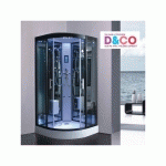 CABINE DE DOUCHE HAMMAM 90 X 90 X 215 CM FULL OPTIONS
