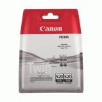 CANON PGI520 PACK 2 CARTOUCHES NOIRE POUR IMPRIMANTE JET D