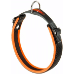 FERPLAST - ERGOFLUO C COLLIER POUR CHIENS AVEC REMBOURRAGE SOUPLE ET SYSTÈME DE FERMETURE AVEC MICRO-RÉGULATION. VARIANTE C25/60 - MESURES: A: 52-60