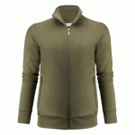 JAMES HARVEST MELVILLE HEIGHTS SWEATSHIRT FULLZIP FEMMES VERT MOUSSE - TAILLE XS