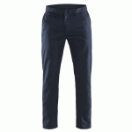 PANTALON DE TRAVAIL CHINO STRETCH 2D MARINE FONCÉ TAILLE 46 - BLAKLADER