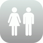 PLAQUE EN DRAPEAU PLEXI - MIXTE - GRIS CLAIR