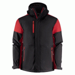 PRINTER PRIME PRIME PADDED VESTE SOFTSHELL HOMMES NOIR/ROUGE - TAILLE M