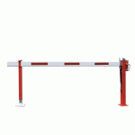 BARRIÈRE LEVANTE WES 31 AVEC VÉRIN LAQUÉ SUR PLATINE 5 M - CROSO