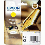 CARTOUCHE JET D\'ENCRE HAUTE CAPACITÉ 16XL \'\'STYLO À PLUME\'\' JAUNE - EPSON - MANUTAN COLLECTIVITÉS