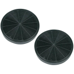 WHIRLPOOL - LOT DE 2 FILTRES CHARBON TYPE 196 196X30 MM (484000008674) HOTTE AEG, ARISTON HOTPOINT, ARTHUR MARTIN ELECTROLUX, BEKO, BOSCH, DE