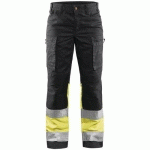 PANTALON HAUTE VISIBILITÉ STRETCH FEMME TAILLE 48 - BLAKLADER